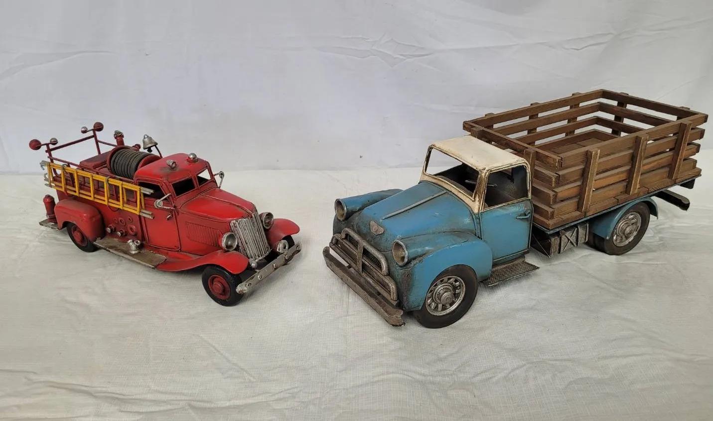 Two Vintage Model Trucks