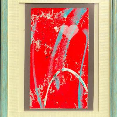 Peggy Steffens Drip Painting 