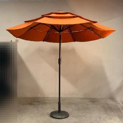 EliteShade 9’ Patio Umbrella W/ Solar Lights #1