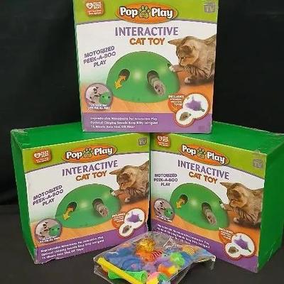 Pop Play Interactive Cat Toys
