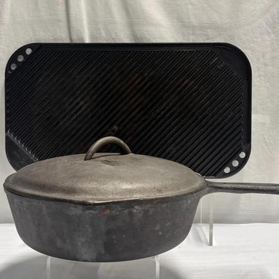 Vintage Cast Iron Cookware Lot