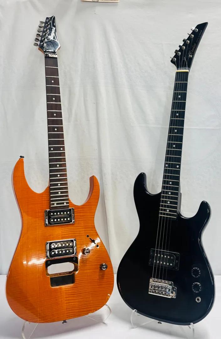 Electric Guitar Pair (Ibanez S-Series & Cruise VMI)