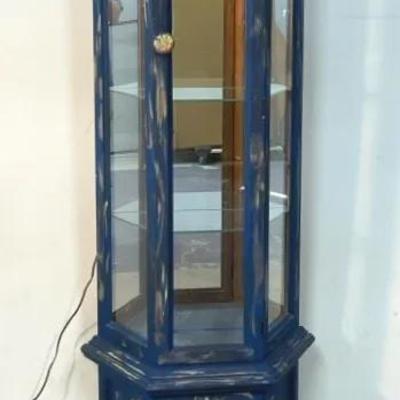 Talavera Style Curio Cabinet 