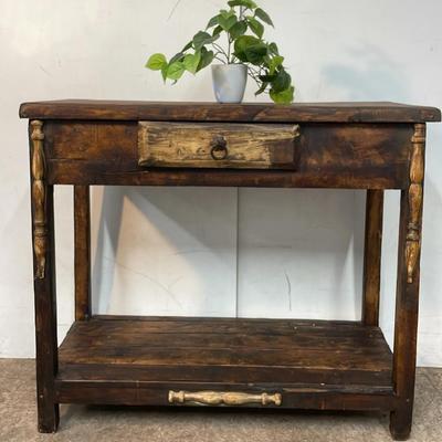 Rustic Side Table 