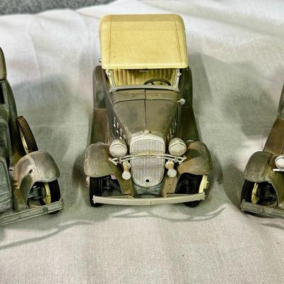 3x 1930 Ford Model A Die cast model cars