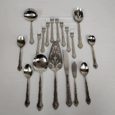 9-Piece Excel "EXF10" Stainless Korea Replacement Flatware 