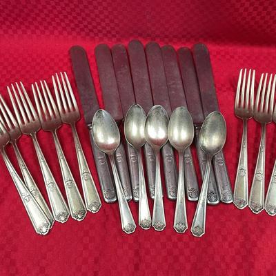 17 Piece Regal Silver Plate 