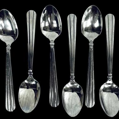 6-pc Set Oneida “Unity” Stainless Flatware