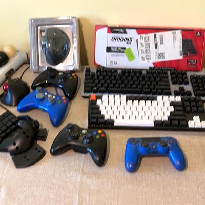 Gamers Lot- Controllers , Keyboards, And More