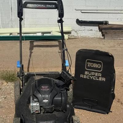 Toro Vortex Technology, 21-inch Super Recycler lawn mower.