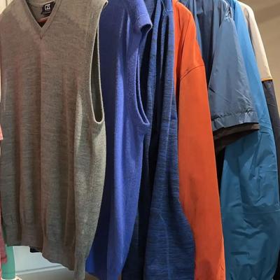 Large Gortex Windbreaker, London Fog Jacket And More