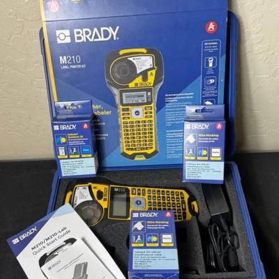 Brady Label Printer W/ Case