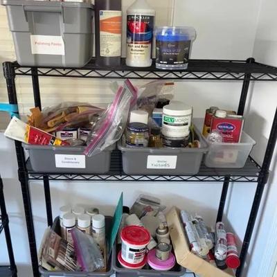 Paint, Finishes, Stains, Conditioners, Polishing Pastes And More