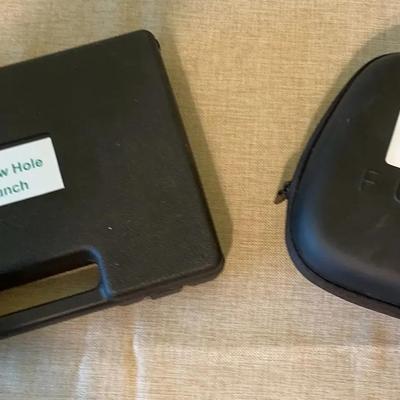 Case Of Hollow Hole Punches And Micro Tools 