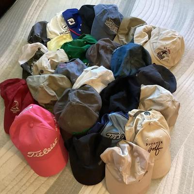 Vintage US Open Ball Caps, Plus Titleist Caps, And More