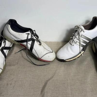 Side 11 Golf Shoes (Addidas And FJ)