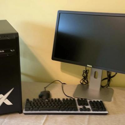 Xidax Gaming PC, Razer Huntsman Gears Of War Edition Keyboard, Mouse, and Monitor