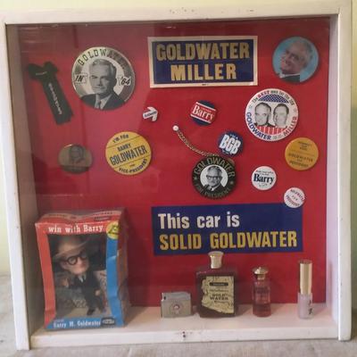Barry Goldwater Shadow Box
