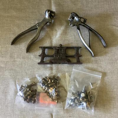 Antique Saw Sets & Nuts