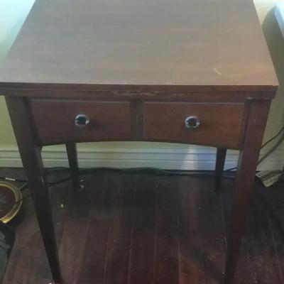  Vintage Sewing Machine Table