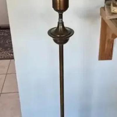 Vintage Brass Floor Lamp