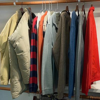 Men’s LL Bean Large Sized Jacket, Coats, Sweaters, Long-Sleeves