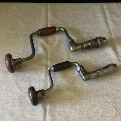Vintage Hand Brace Drills
