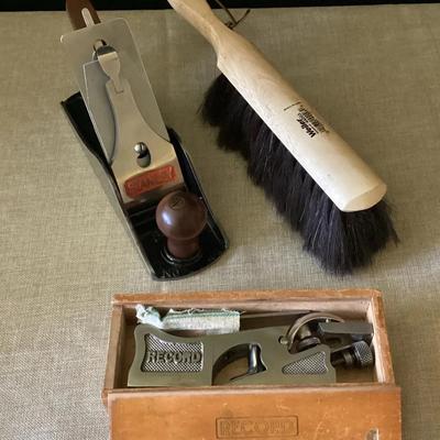 Record & Stanley Planes With Brush