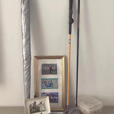 Clubs, Hats & Framed Memorabilia 