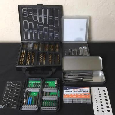 A Variety Of Drill Bit Sets