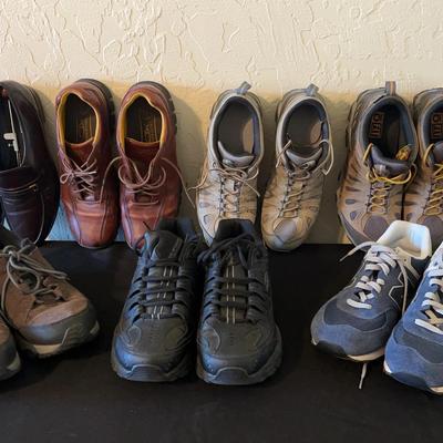 Men’s Size 11 New Balance, Oboz, Rockport Shoes And More