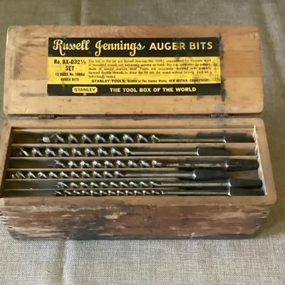 Vintage Russell Jennings Auger Bits 