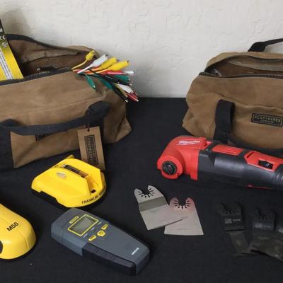 Milwaukee Multi-Tool And Franklin Sensor Stud Finder Plus More
