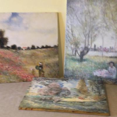 Claude Monet Replicas On Canvas (3)