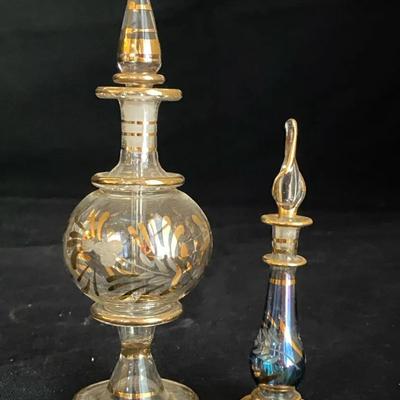 Tiny Perfume Decanters