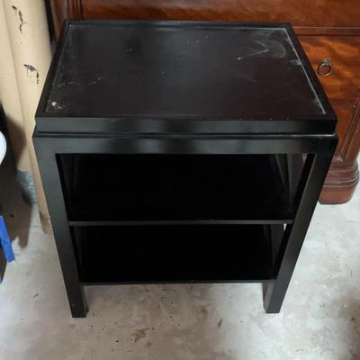 Black Side Table