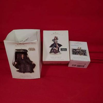 Hallmark Disney And WB Ornaments 