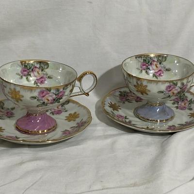 Lusterware Tea Cups