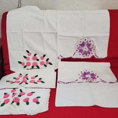 Hand-stitched Linens