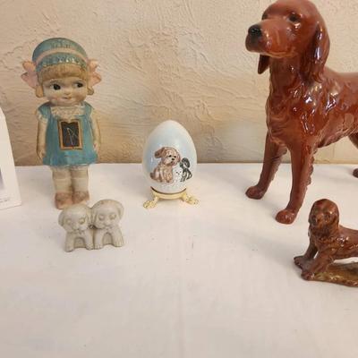 Goebel Figurines, Japan Figurines, Chalkware Doll & Other Collectibles 
