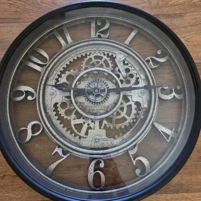 19 Inch Tall Gear Clock