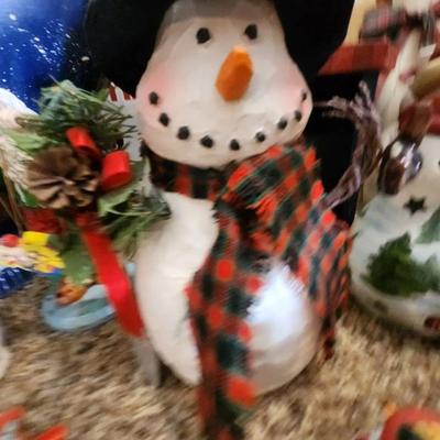 Snowmen Decor Large Collection 