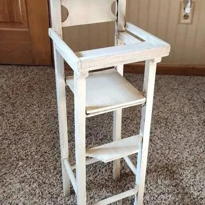 Vintage Doll Highchair 