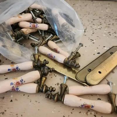 Bag Of Vintage Drawer Pulls