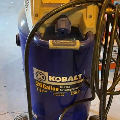 Kobalt 26 Gallon Air Compressor