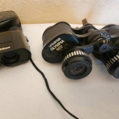 Binoculars - Universa Olympia 1972 & Nikon
