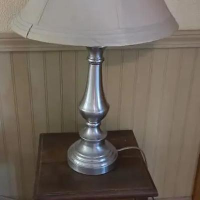 End Table & Lamp