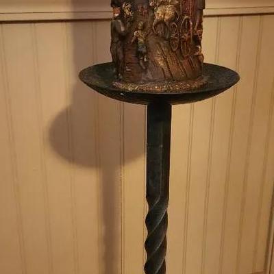 Vintage German Gunter Kerzen Handcrafted Wax Candle