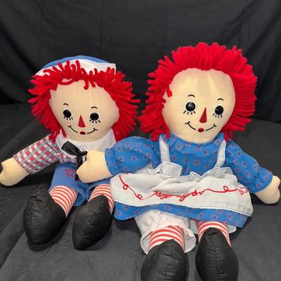 Raggedy Anne + Andy 