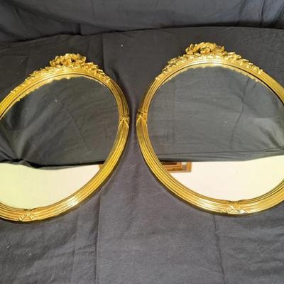 Vintage Gold Mirrors